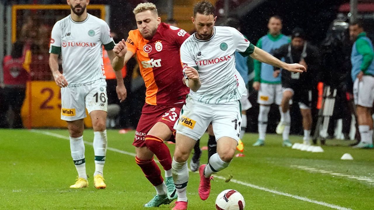 Galatasaray, Konyaspor'u 3-0 yendi