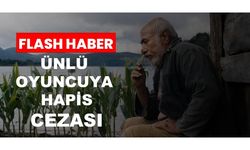 ÜNLÜ OYUNCUYA HAPİS CEZASI