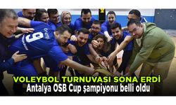Antalya OSB Cup şampiyonu belli oldu