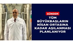Ülke genelindeki tüm büyükbaşların Nisan ortasına kadar aşılanması planlanıyor