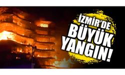 İzmir'de Folkart Sitesi'nde büyük yangın