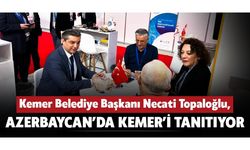 Kemer Belediye Başkanı, Azerbaycan’da Kemer’i tanıtıyor