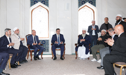 Cumhurbaşkanı Yardımcısı Yılmaz'dan Seyyid Abdulbaki El-Hüseyni’nin ailesine taziye ziyareti