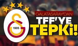 Galatasaray'dan TFF'ye tepki!