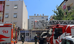 Antalya'da kaynak çalışması yangın çıkardı