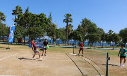 Beach Park’a ayak tenisi sahası