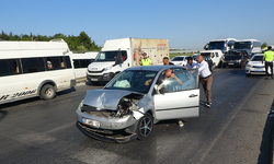 Manavgat'ta zincirleme kaza! Minibüs sürücüsü kaçtı