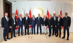 TFF Başkanı Mehmet Büyükekşi, İçişleri Bakanı Ali Yerlikaya'yı ziyaret etti