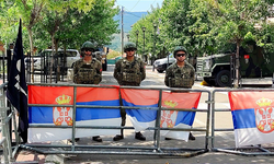 Türk komandoları Kosova'da nöbette
