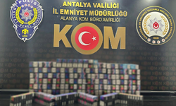 Antalya'da sahte alkol ve kaçak sigara baskını