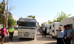Önce tebligat sonra boşaltma, Antalya'da karavan operasyonu