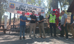 Taksicilere plaket ve hediye