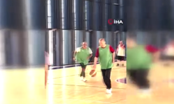 İşte Cumhurbaşkanı Erdoğan'ın basketbol performansı
