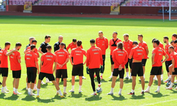 A Milli Futbol Takımı, Eskişehir'deki son çalışmasını yaptı