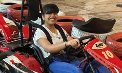 Antalya'da go-kart’ta korku dolu anlar!