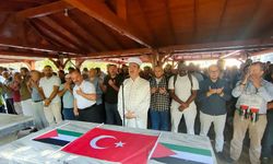 Antalya'da ölen Filistinliler için gıyabi cenaze namazı kılındı