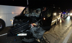 Antalya'da tur otobüsleri çarpıştı: 6 yaralı