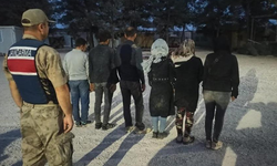 Kilis’te 6 düzensiz göçmen yakalandı