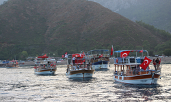 100. yıl coşkusunu serin sularda yaşadılar