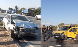 Manavgat'ta kaza: 4 yaralı