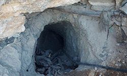 Teröristlerce kullanılan mağarada çok sayıda mühimmat ele geçirildi
