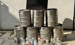 Antalya’da bin litre sahte alkol ele geçirildi