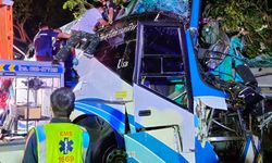 Tayland'da iki katlı otobüs ağaca çarptı: 14 ölü, 35 yaralı