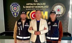 Kırmızı bültenle aranan şahıs Antalya’da yakalandı