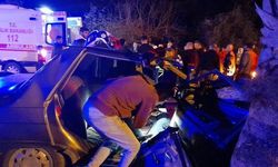 Antalya'da feci kaza: 1 ölü, 2 yaralı