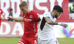 Antalyaspor, Trabzonspor maçında ilk yarı tamamlandı