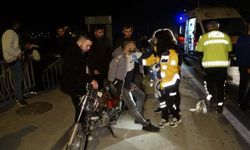 Manavgat'ta motosiklet kazası: 2 kardeş yaralandı