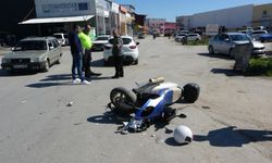 Antalya'da motosiklet kazası: 1 yaralı