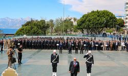 Antalya’da Türk Polis Teşkilatının 179. kuruluş yıl dönümü kutlanıyor