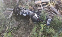 Kuaför çift motosiklet kazasında yaralandı