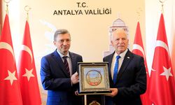 Vali Şahin KKTC Meclis Başkanı Töre'yi ağırladı