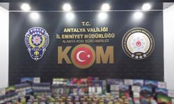 Antalya'da kaçakçılık operasyonu