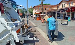 Alanya'da temizlik mesaisi