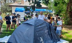 Muratpaşa'nın doğa kampı ilk misafirlerini ağırladı