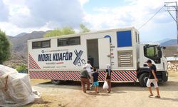 Mobil Kuaför Tırı yaylalarda