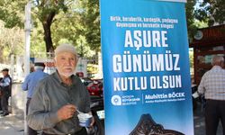 Büyükşehir'in aşure ikramları devam ediyor