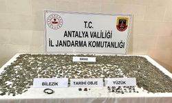 Antalya'da tarihi eser kaçakçılığı