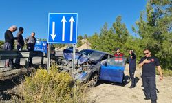 Antalya-Isparta yolu üzerinde feci kaza