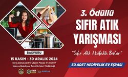 'Sıfır atık mutfakta başlar' yarışması başlıyor