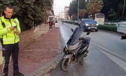 Motosikletin çarptığı çocuk yaraladı