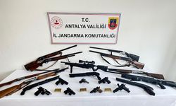 Silah kaçakçılarına eş zamanlı operasyon