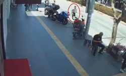 Polisi görünce kaçtı