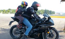 Motosiklete binme hayali gerçek oldu