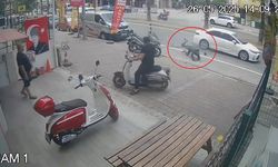 Bir anda kendini yerde buldu, ne olduğuna anlam veremedi
