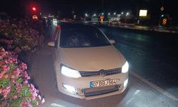 Emniyet şeridinden geçip yayayı ezdi