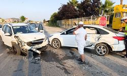 Manavgat'ta kaza: 5 yaralı